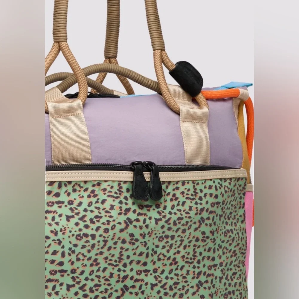 NWT Flower Mountain WEEKEND BAG Handbag - Lilac-Pink - Picture 5 of 6